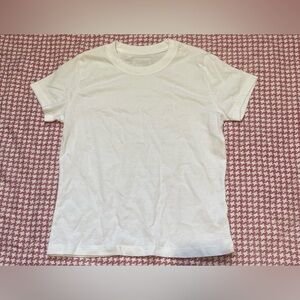 Daily Drills White Cotton Tee
